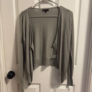 t/o Women's Light Gray Cardigan